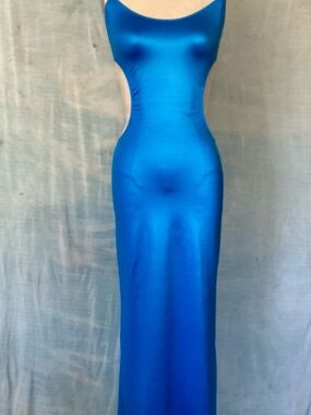 Vintage Dead Stock Blue Cover-Up Dress / Swimwear Layer – New with Tags
